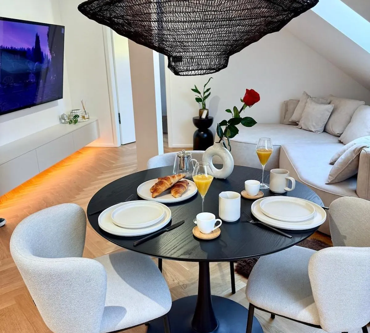 Luxury New Apartment With Balcony Steps From Wenceslas Square Prague Czech Republic