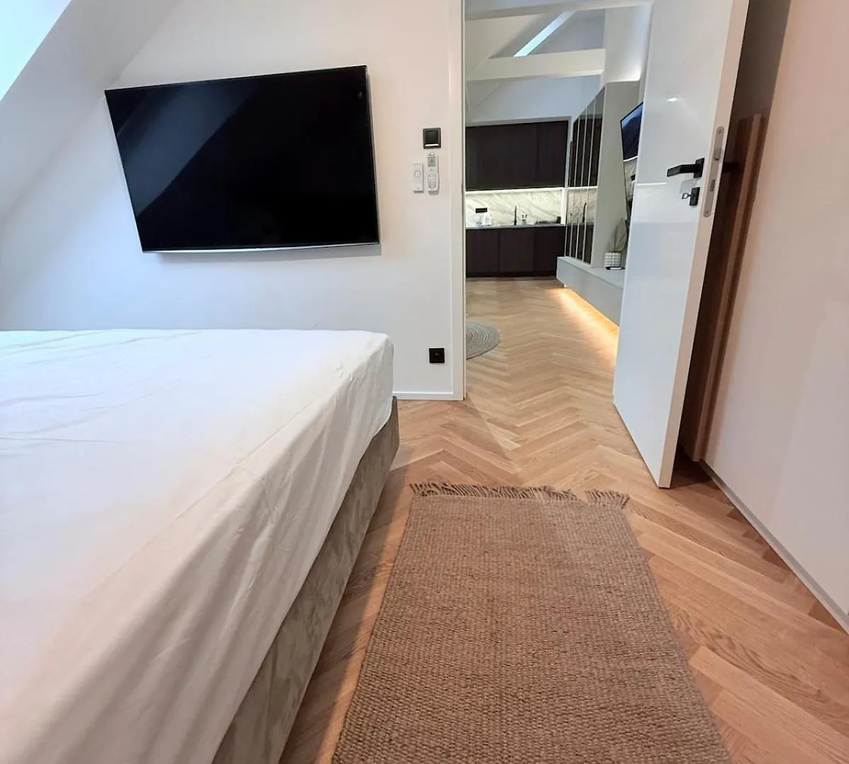 Luxury New Apartment With Balcony Steps From Wenceslas Square Prague